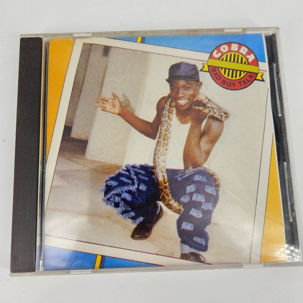 Cobra Bad Boy Talk CD Music Audio 1990s Reggae Dancehall Album Penthouse